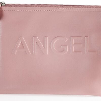 "ANGEL / DEVIL" POUCH
Color Peach Pink