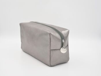 Trousse beaute scintillante grand modelecouleur gris 1