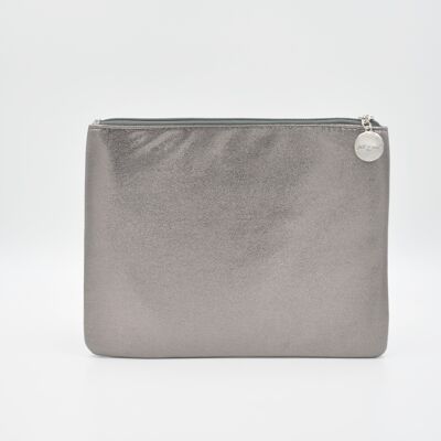 LARGE SPARKLING BEAUTY POUCH
GREY COLOR