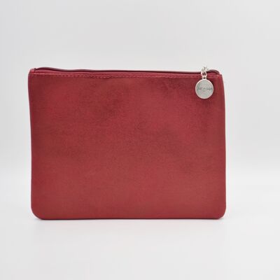 LARGE SPARKLING BEAUTY POUCH
BURGUNDY