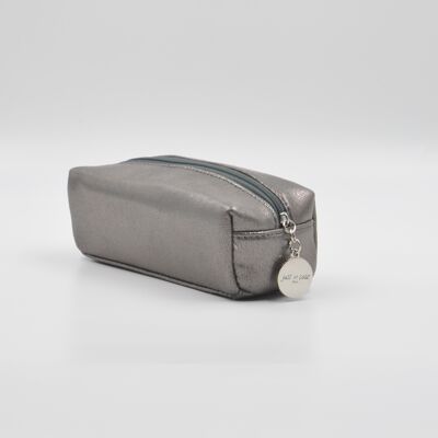 Trousse maquillage scintillante petit modele
couleur gris