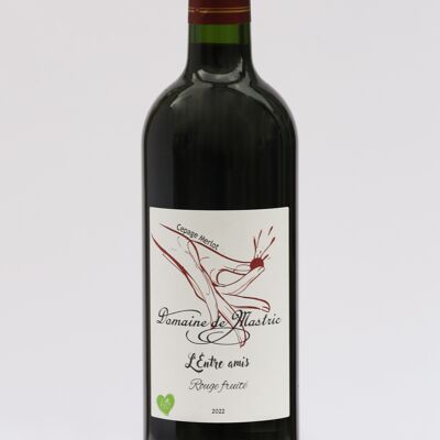 Red WINE Merlot 75 cl ORGANIC - IGP Côtes de Gascogne