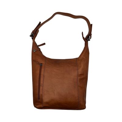 AXEL cowhide leather shoulder bag