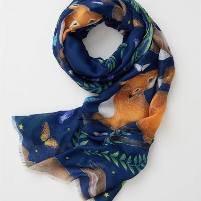 Fable Hare & Fox Lightweight Scarf