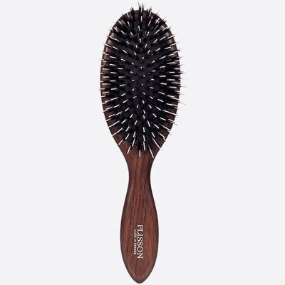 Large model pneumatic hairbrush - Boar and Nylon Spikes