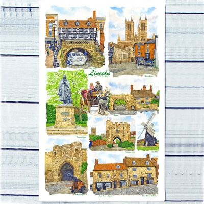 Lincoln Tea Towel