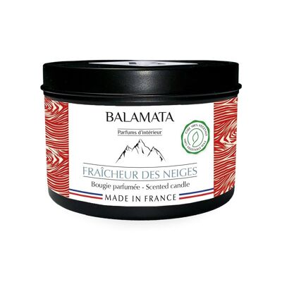 Bougie Parfumée - Fraîcheur Des Neiges - 160G