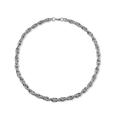 Silber Knoten Halskette