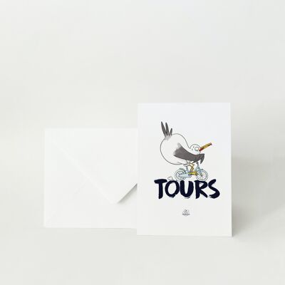 Karte "Die Möwe von Tours"