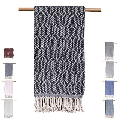 Bath towel "Artemis" throw, scarf, throw, hammam towel