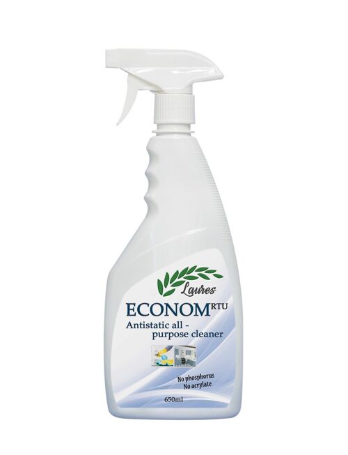 Antistatic universal cleaner in sprayer - ECONOM RTU, 650ml