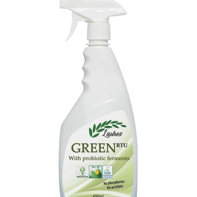 GREEN RTU - Sapone verde con enzimi probiotici in nebulizzatore, 650ml
