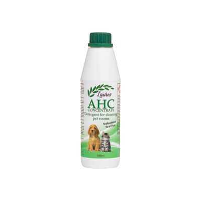 AHC - Detergente concentrado para la limpieza de los lugares de cuidado de animales, 500ml