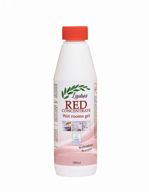 RED - Concentrated detergent for sanitary facilities, 500ml
