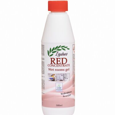 RED - Concentrated detergent for sanitary facilities, 500ml
