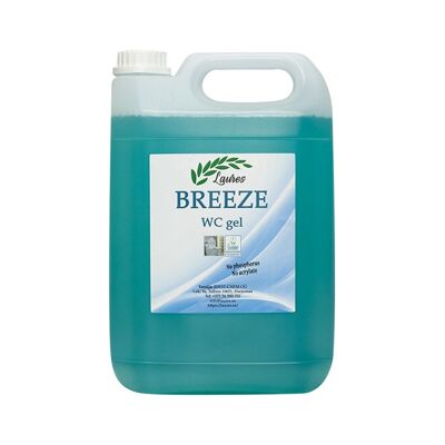 BREEZE Gel - Detergente per WC acido, 5L