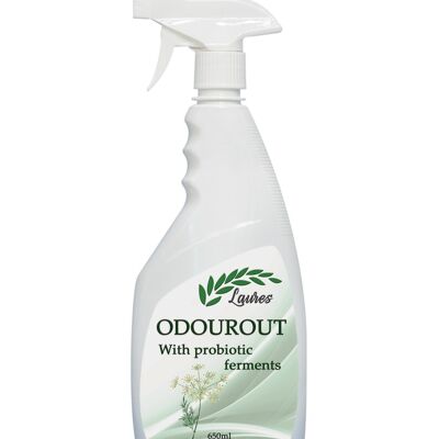 ODOUROUT RTU - Eliminador de olores con fermentos probióticos, 650ml