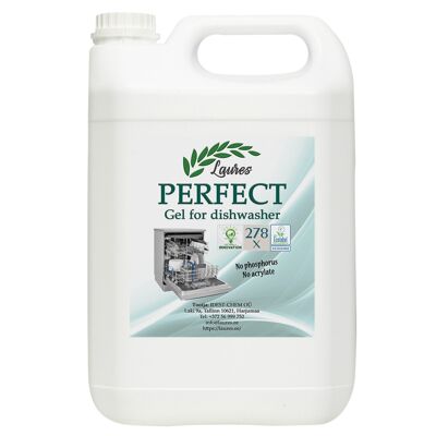 PERFECT - Concentrated dishwasher gel, 5L