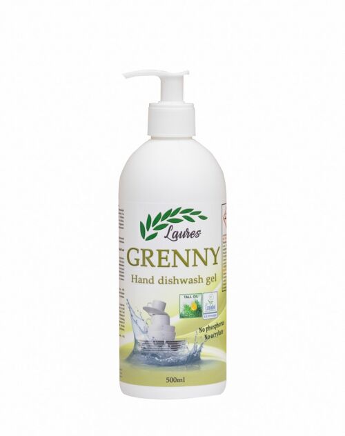 GRENNY - Concentrated hand dishwashing gel, 500ml