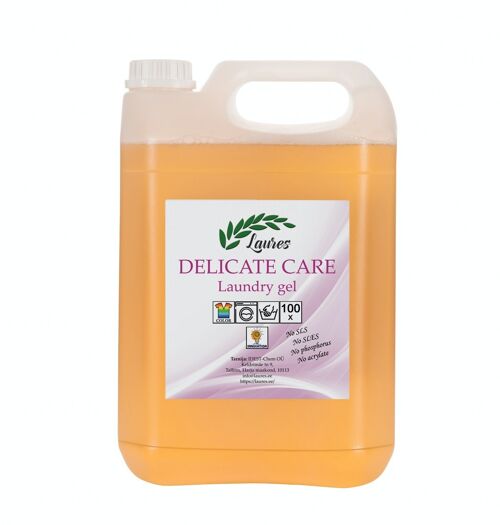 DELICATE CARE - Highly concentrated washing gel for delicate fabrics, 5L