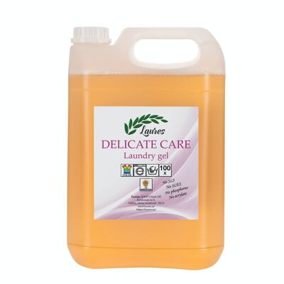 CUIDADO DELICADO - Gel de lavado altamente concentrado para tejidos delicados, 5L