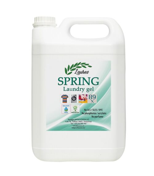 SPRING LAUNDRY - Sulfate-free washing gel, 5L