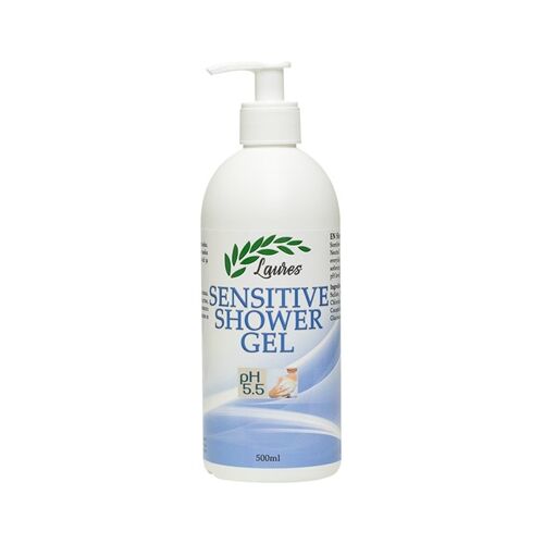 SENSITIVE SHOWER GEL - Shower gel without colorants and fragrances, 500ml