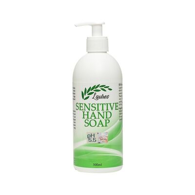 SENSITIVE HAND SOAP - Flüssige Handseife ohne Farb- und Duftstoffe, 500 ml