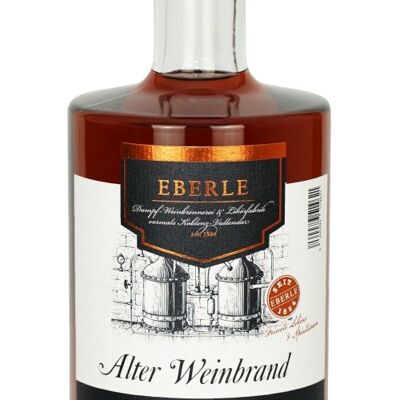 EBERLE vieille eau-de-vie élevée en barriques de vin rouge # barrique 1