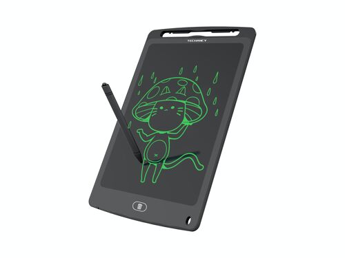 TECHANCY LCD Writing Tablet, cimetech 10 inch Erasable Reusable Handwriting Learning Board for Both Children and Adult at Home, School and Office