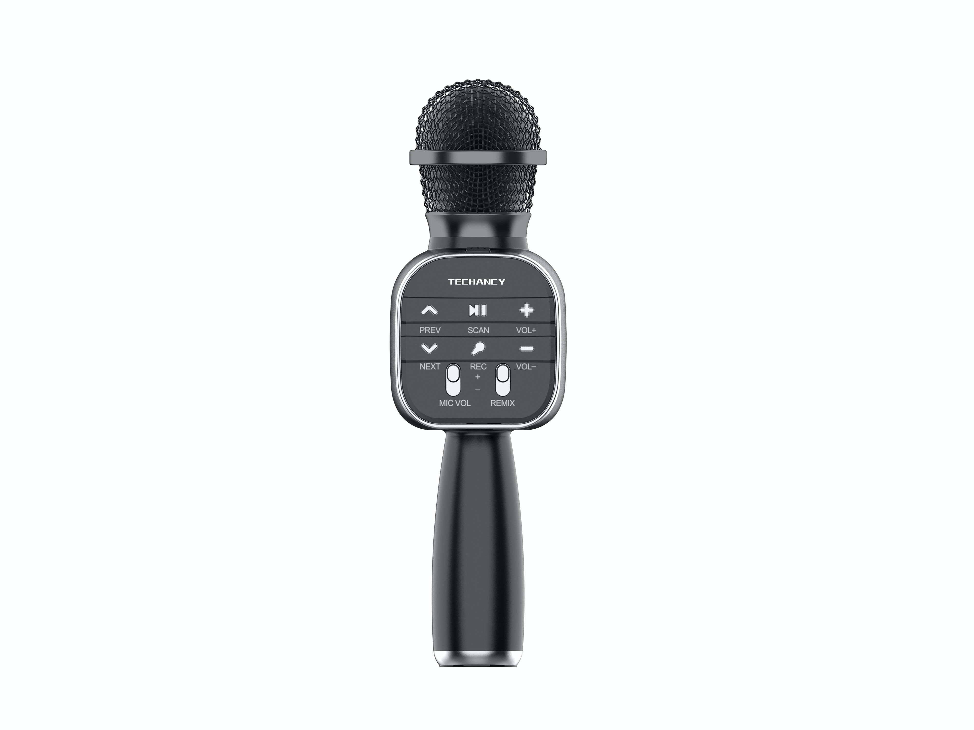 TECHANCY Kabelloses Bluetooth-Karaoke-Mikrofon, tragbarer 3-in-1-Handmikrofon-Lautsprecher für alle Smartphones, Geschenke für Mädchen, Kinder, Erwachsene, alle Altersgruppen