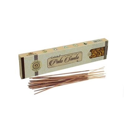 Indian incense “Luck and Transformation” with Palo Santo