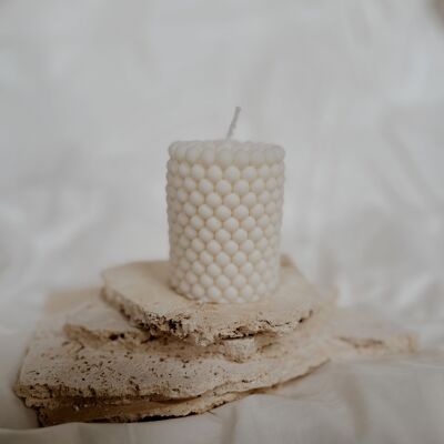 Decorative candle - Pearl candle - Bubble candle - Pillar candle