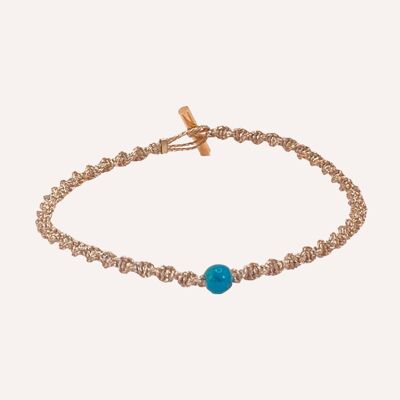Turquoise Twisted Equinoxe Bracelet