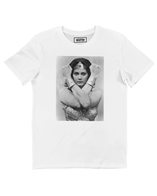 T-shirt Linda Carter - Tee shirt photo actrice vintage