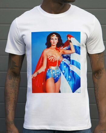 T-shirt Wonder Woman - Tee shirt photo cinéma vintage 3