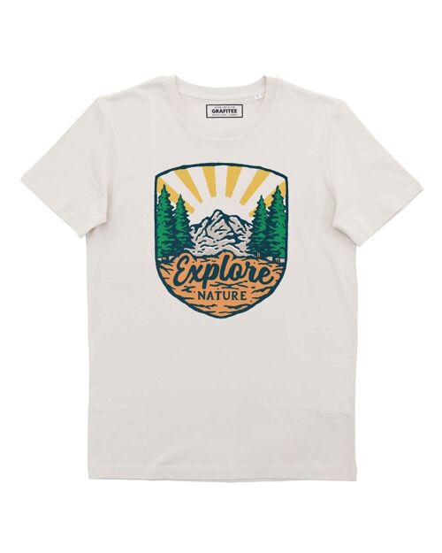 Tee shirt Explore Nature - T-shirt graphique camping