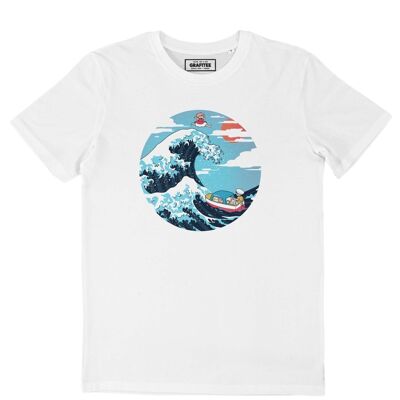 Camiseta Ponyo Wave - Camiseta con gráfico de anime japonés