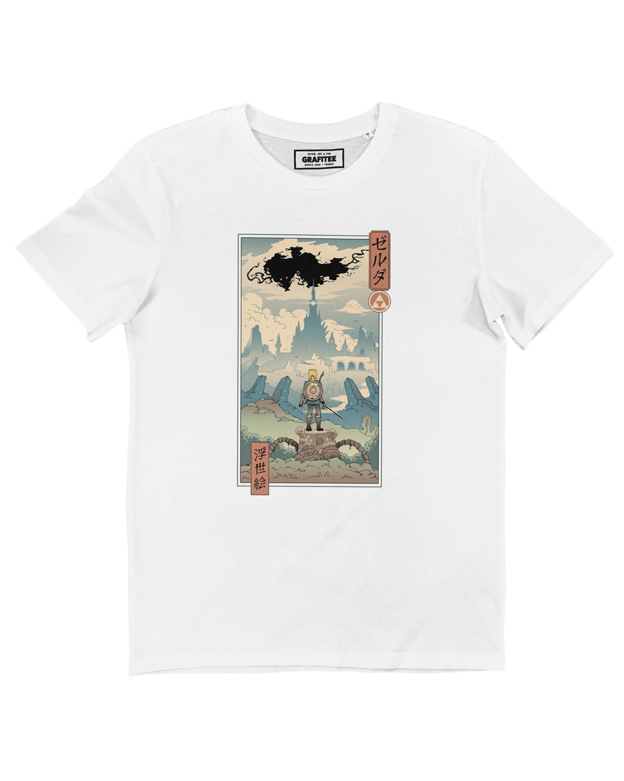 T-shirt The Legend Ukiyo-e - T-shirt epica manga Zelda