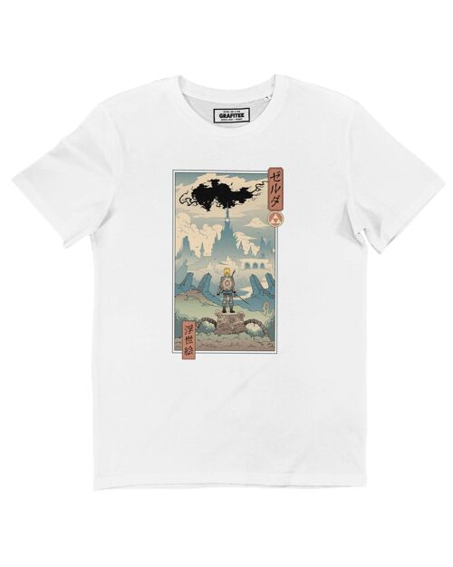 T-shirt The Legend Ukiyo-e - Tee shirt épique manga Zelda