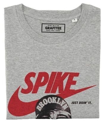 T-shirt Spike Lee - Tee graphique basket - Couleur Gris 2