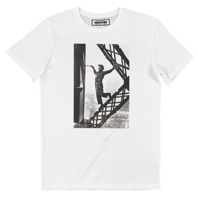 T-shirt Peintre de la Tour Eiffel - Tee shirt photo retro