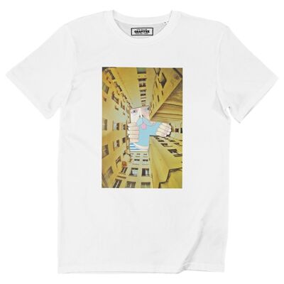 Camiseta Le Barbu Malicieux - Camiseta gráfica de arte callejero