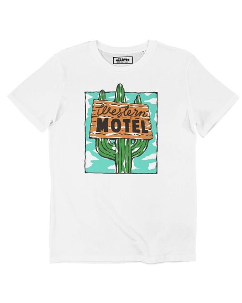 T-shirt Western Motel - Tee shirt graphique western
