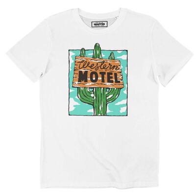 Western-Motel-T-Shirt – Western-Grafik-T-Shirt
