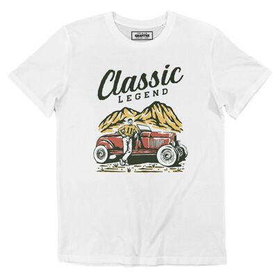 Klassisches Legenden-T-Shirt – Western-Abenteuer-Grafik-T-Shirt