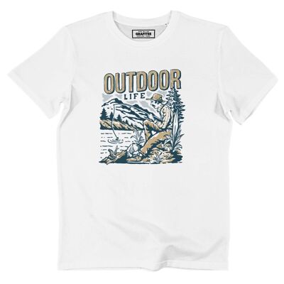 Leben-T-Shirt im Freien - Fischen-T-Shirt