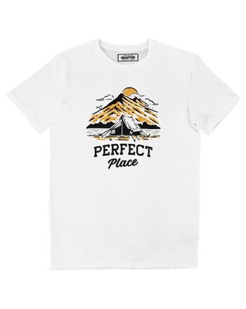 T-shirt Perfect Place - Tee shirt camping graphique aventure 1