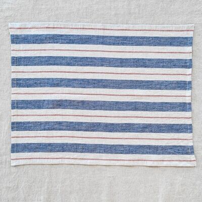 Linen Blue Segue Placemat Set