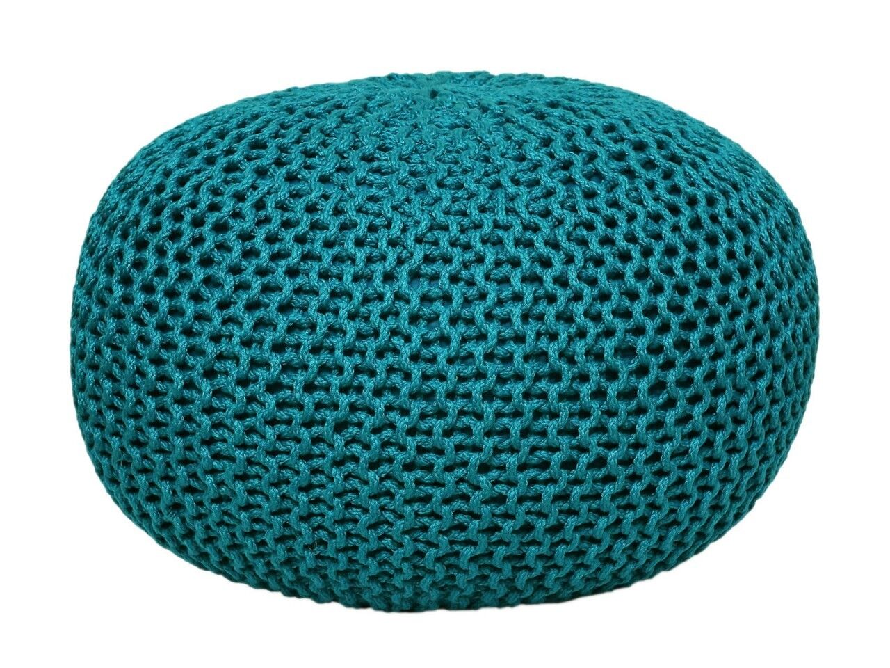 Buy wholesale Pouf pouf knitted stool knitted pouf Ø 55cm PREMIUM 